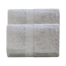 PUCHIKA 灰色毛巾 大号 单个装